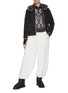 Figure View - Click To Enlarge - BRUNELLO CUCINELLI - Contrast Trim Technical Wool Ski Jacket