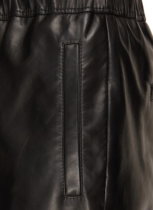  - BRUNELLO CUCINELLI - Contrasting Elasticated Leather Pants