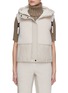Main View - Click To Enlarge - BRUNELLO CUCINELLI - Hooded Bi-Fabric Puffer Gilet