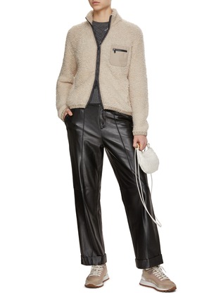 Figure View - Click To Enlarge - BRUNELLO CUCINELLI - Monili Embellished Cashmere Blend Jacket