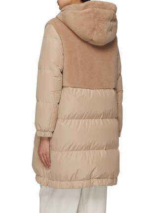 Back View - Click To Enlarge - BRUNELLO CUCINELLI - Hooded Down Puffer Coat