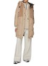 Figure View - Click To Enlarge - BRUNELLO CUCINELLI - Hooded Down Puffer Coat