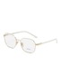 Main View - Click To Enlarge - PRADA - Metal Geometric Optical Glasses