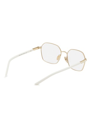 Figure View - Click To Enlarge - PRADA - Metal Geometric Optical Glasses
