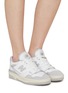 Figure View - Click To Enlarge - NEW BALANCE - 550 Low Top Lace Up Leather Sneakers