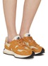 Figure View - Click To Enlarge - NEW BALANCE - 327 Suede Low Top Lace Up Sneakers