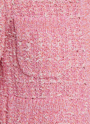  - BRUNO MANETTI - Four Pocktes Tweed Knit Cardigan