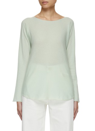 Main View - Click To Enlarge - BRUNO MANETTI - Cashmere Blend Knit Top