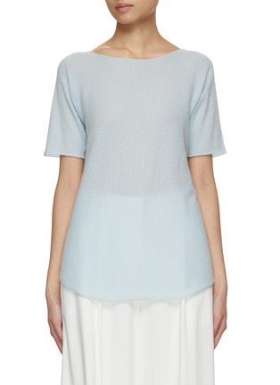 Main View - Click To Enlarge - BRUNO MANETTI - Cashmere Blend Knit Top