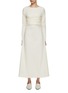 Main View - Click To Enlarge - RUOHAN - Chiara Long Sleeve Ruched Dress
