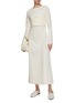 Figure View - Click To Enlarge - RUOHAN - Chiara Long Sleeve Ruched Dress