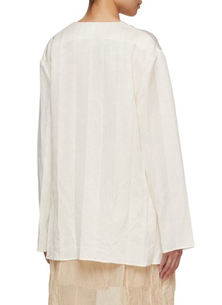 Back View - Click To Enlarge - RUOHAN - Kee Pleated Jacket