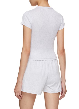 Back View - Click To Enlarge - ALEXANDERWANG - Short Sleeve Crewneck T-Shirt