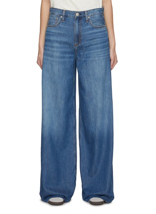 Main View - Click To Enlarge - RAG & BONE - Sofie Wide Leg Jeans