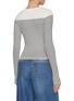 Back View - Click To Enlarge - RAG & BONE - Striped Knitted Cardigan