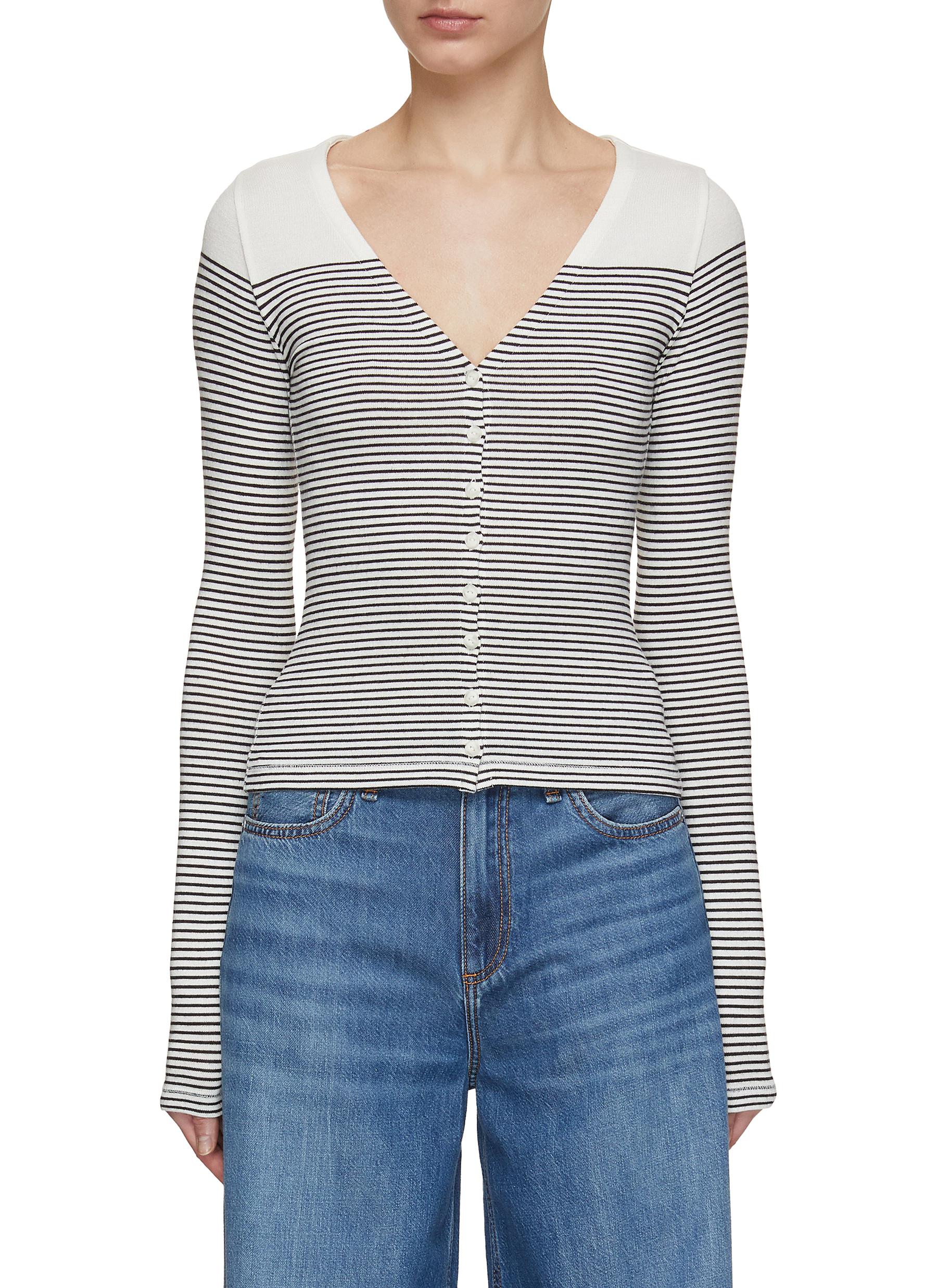 Rag and clearance bone striped jeans