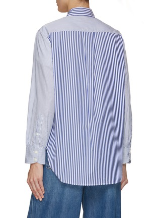 Back View - Click To Enlarge - RAG & BONE - Maxine Striped Button-Up Shirt