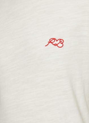  - RAG & BONE - Embroidered Logo Crewneck T-Shirt