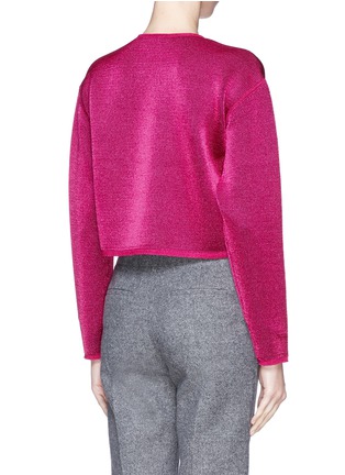 Back View - Click To Enlarge - ALEXANDER WANG - Double face knit sweater