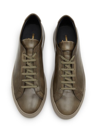 Detail View - Click To Enlarge - COMMON PROJECTS - Achilles Fade Leather Sneakers