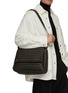 Figure View - Click To Enlarge - BOTTEGA VENETA - Intrecciato Padded Leather Messenger Bag