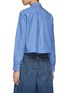 Back View - Click To Enlarge - RAG & BONE - Maxine Striped Cropped Shirt