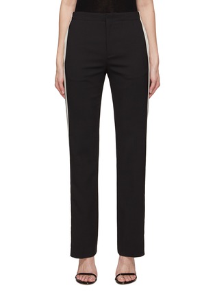 Main View - Click To Enlarge - DION LEE - Contrast Stripe Tailored Pants