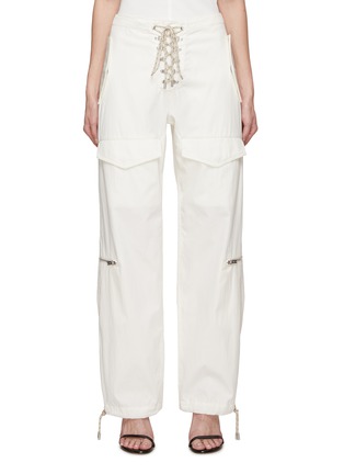 Main View - Click To Enlarge - DION LEE - Laced Hiking Pants