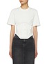 Main View - Click To Enlarge - DION LEE - Workwear Corset T-Shirt