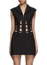 Main View - Click To Enlarge - DION LEE - Cage Corset Dress