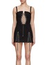 Main View - Click To Enlarge - DION LEE - Hiking Laced Mini Dress