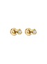 Main View - Click To Enlarge - MILAMORE - Kintsugi EN Diamond 18K Gold Medium Stud Earrings