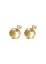 Main View - Click To Enlarge - MILAMORE - Kintsugi EN Diamond Akoya Pearl 18K Gold Ear Jackets