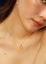 Detail View - Click To Enlarge - MILAMORE - Kintsugi EN Diamond 18K Gold Pendant Necklace — 40cm