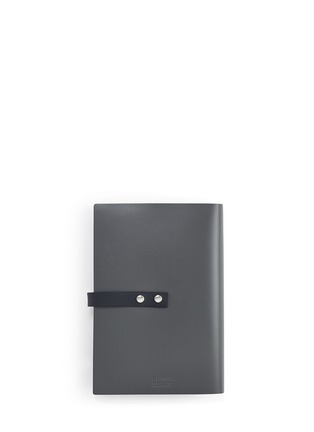 Detail View - Click To Enlarge - PINETTI - Leather journal with USB