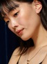Detail View - Click To Enlarge - MILAMORE - Kintsugi EN Akoya Pearl 18K Gold Stud Earrings