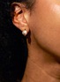 Detail View - Click To Enlarge - MILAMORE - Kintsugi Akoya Pearl 18K Gold Earrings