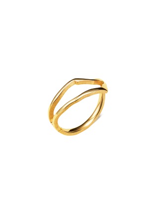 Main View - Click To Enlarge - MILAMORE - Kintsugi I 18K Gold Ring — US 6
