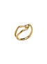 Main View - Click To Enlarge - MILAMORE - Kintsugi I Diamond 18K Gold Ring — US 6.5