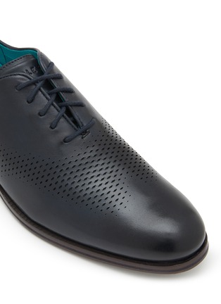 Detail View - Click To Enlarge - COLE HAAN - Washington Grand Perforated Leather Oxford Shoes