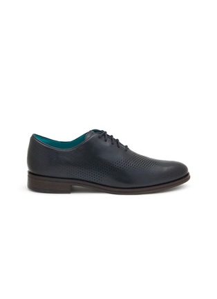 Main View - Click To Enlarge - COLE HAAN - Washington Grand Perforated Leather Oxford Shoes