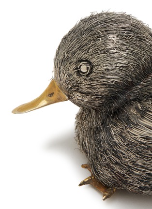 Detail View - Click To Enlarge - BUCCELLATI - Baby Duck Sterling Silver Decorative Object