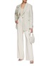 Figure View - Click To Enlarge - BLAZÉ MILANO - Laluna Daisy Linen Silk Blazer
