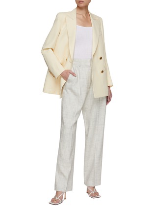 Figure View - Click To Enlarge - BLAZÉ MILANO - Everyday Linen Silk Blazer