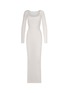 Main View - Click To Enlarge - SKIMS - Soft Lounge Ribbed Long Sleeve Dress