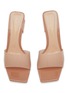 Detail View - Click To Enlarge - GIANVITO ROSSI - 55 TPU Strap Heeled Sandals