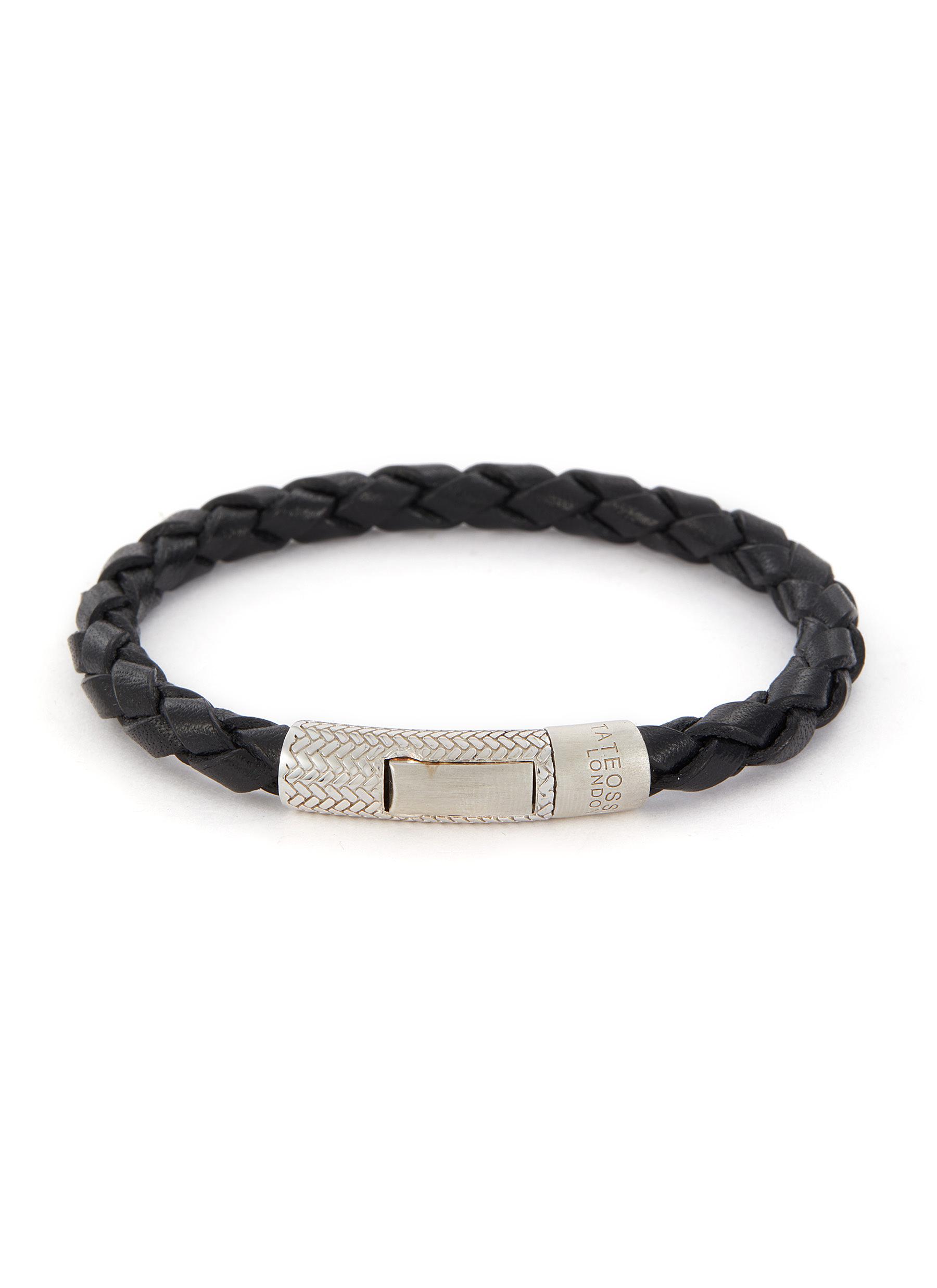 Tateossian Men's Pop Elements 4MM Stainless Steel Chain Bracelet –  Upscaleman