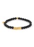 Main View - Click To Enlarge - TATEOSSIAN - Agate Gold-Plated Sterling Silver Bead Bracelet