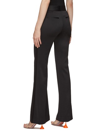 Back View - Click To Enlarge - ALICE & OLIVIA - Deanna High Rise Side Stripe Pants