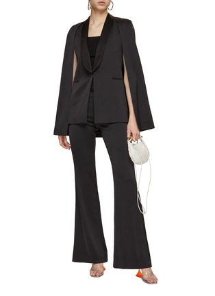 Figure View - Click To Enlarge - ALICE & OLIVIA - Deanna High Rise Side Stripe Pants
